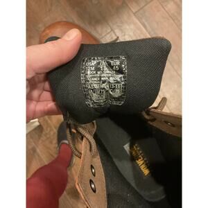 Men’s work boots 12 steel toe Wolverine thick $140 comfortable workwear